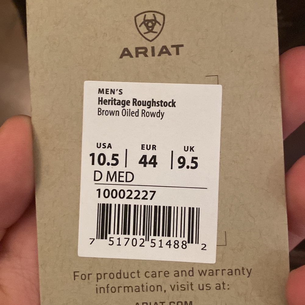Ariat men’s cowboy boots - Picture 9 of 9